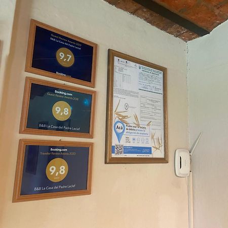 B&B La Casa Del Padre Leclef Валье-Эрмосо Экстерьер фото
